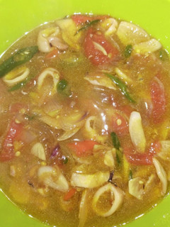 Foto resep Cumi pedas asam manis