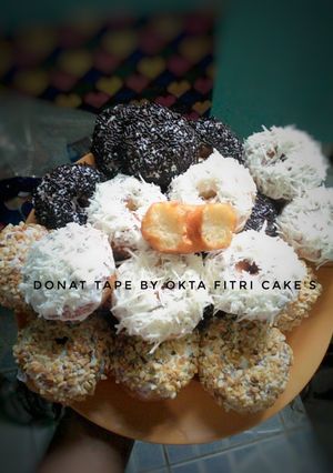 Foto resep Donat tape egglas#bikinramadanberkesan