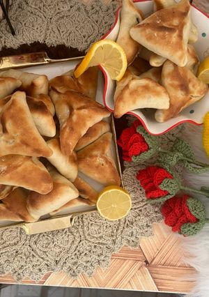 صورة لوصفة مقبلات رمضانية (فطائر السبانخ)