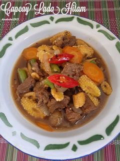Foto resep Capcay Lada Hitam
