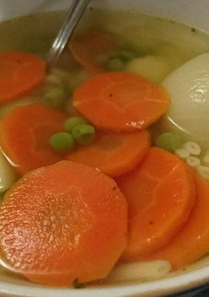 Zöldségleves recept fotója