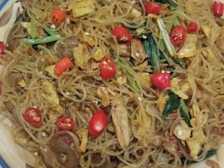 Anti Ribet, Membuat Bihun Goreng Pedas Irit Anti Gagal