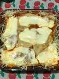 Lasagna de carne y verdura