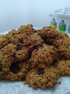 Una foto de Galletas crujientes de avena