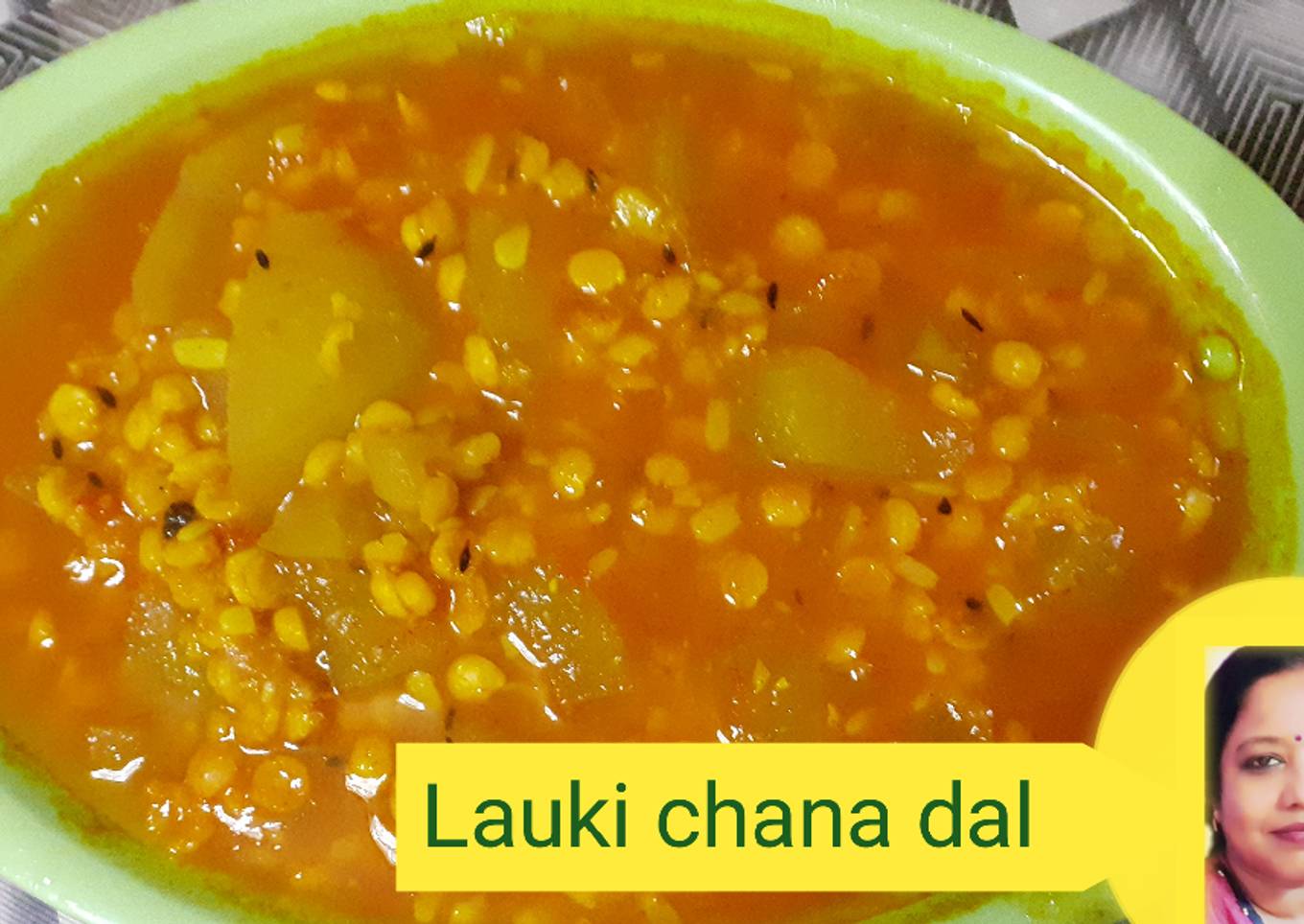 Lauki chana dal