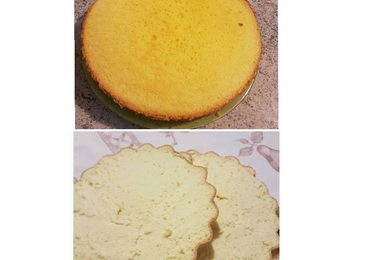 Roti bolu/sponge cake untuk dasar kue tart/cake