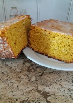 Una foto de Torta de naranja y zanahoria
