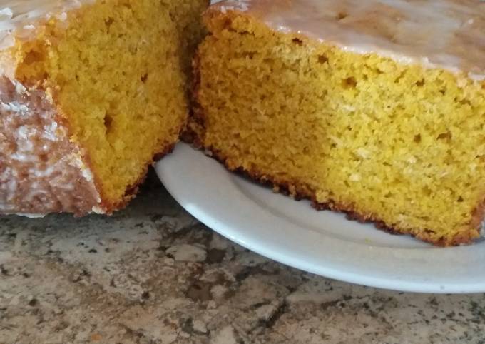 Torta de naranja y zanahoria