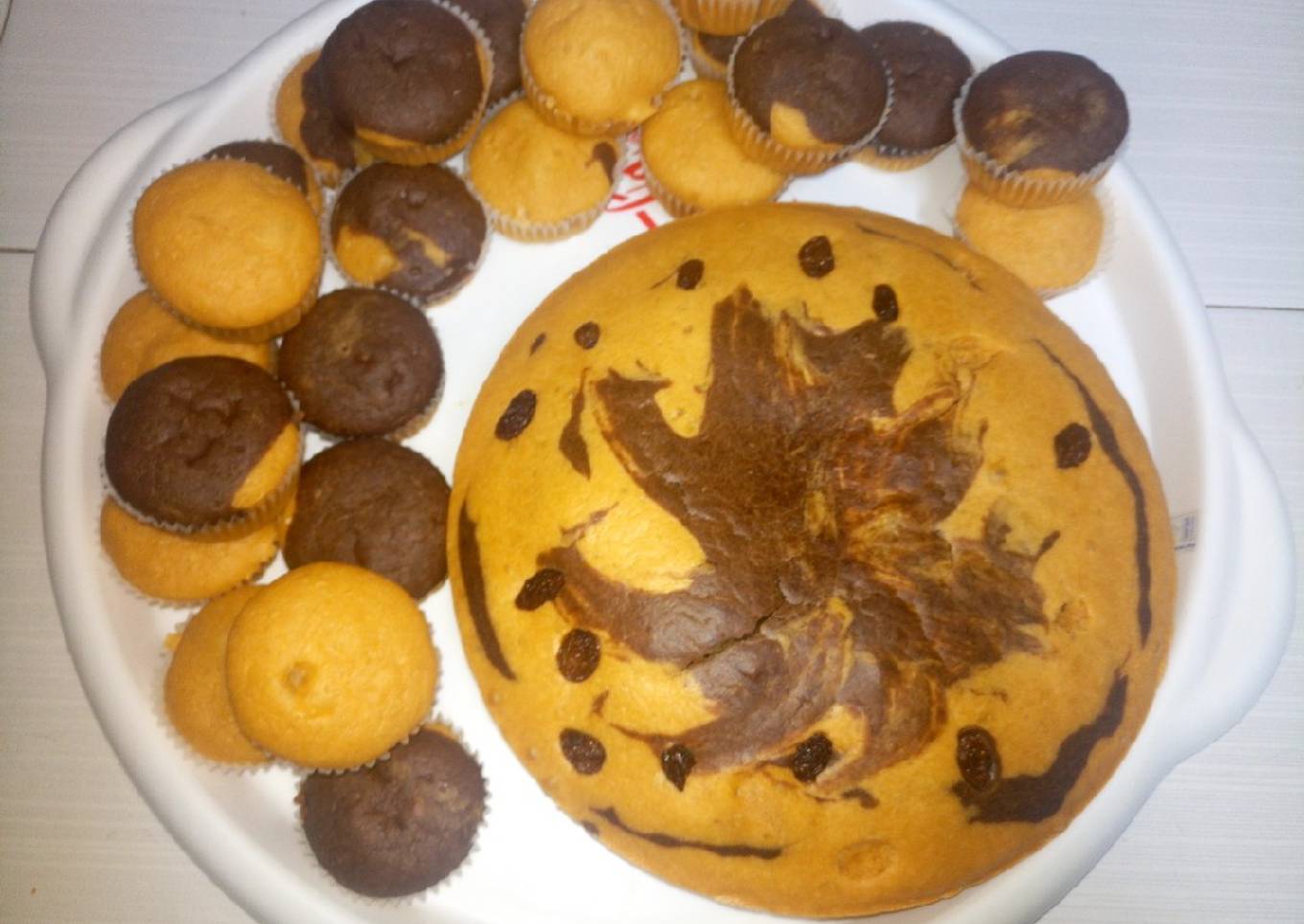 Vanilla with orange juice and lemon zest