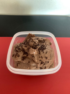 Una foto de Crema vegana de chocolate y tofu