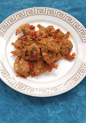 Foto resep Udang telur asin