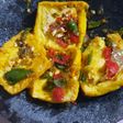 Tahu goreng sambel mentah endeus