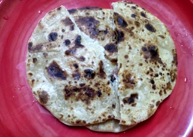 Potato paneer sandwich paratha