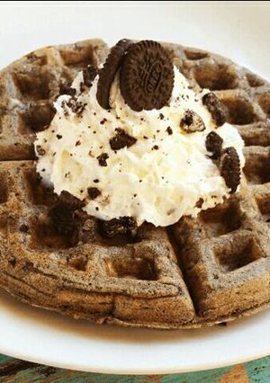 A picture of Oreo waffles.