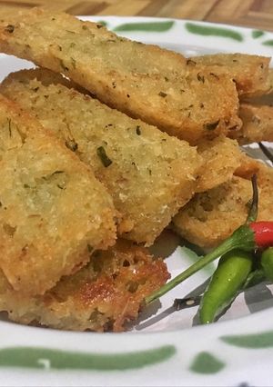 Foto resep Gemblong Asin Teri #bikinramadanberkesan