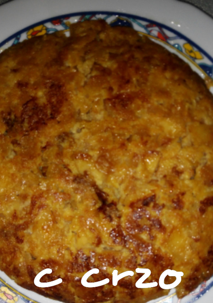 Una foto de Tortilla de Manzana