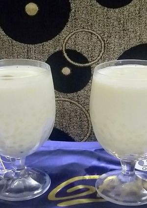 A picture of Sabudana kheer.