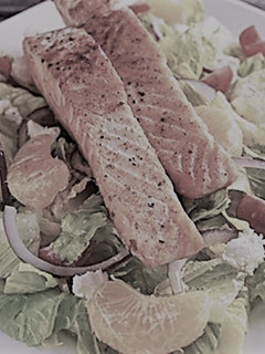 Una foto de Ensalada de Salmón con Naranja