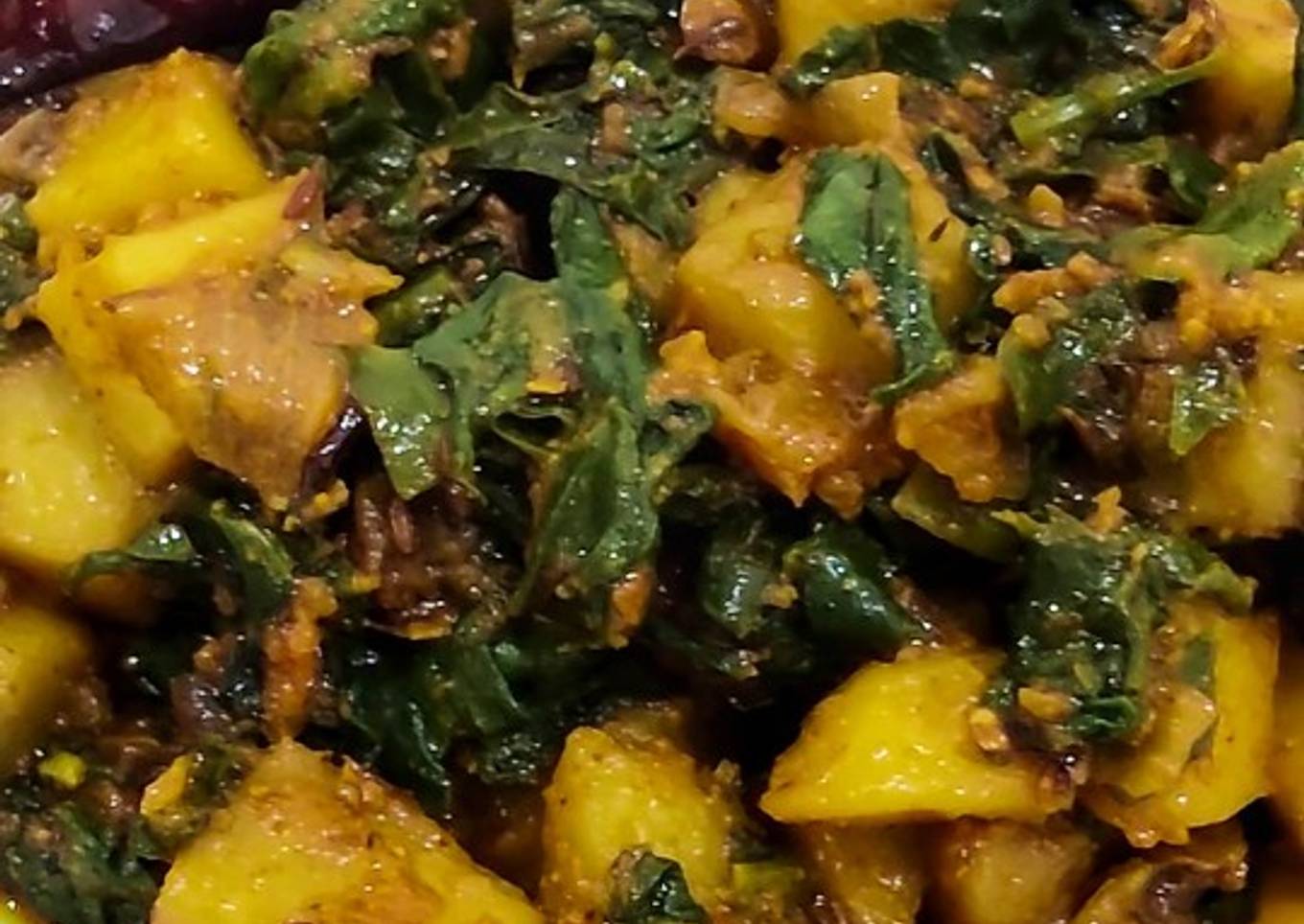 Aloo palak