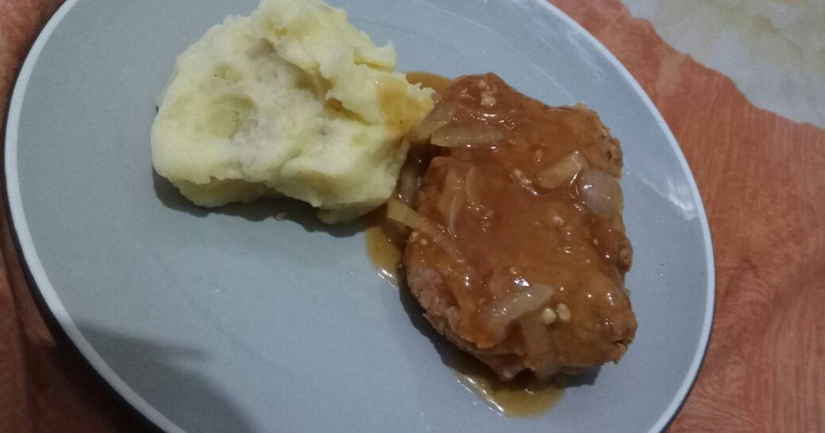  Resep  Steak Tempe and Mashed Potato oleh Lo  Priscilla Dian 