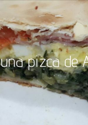 Una foto de Tarta con acelga