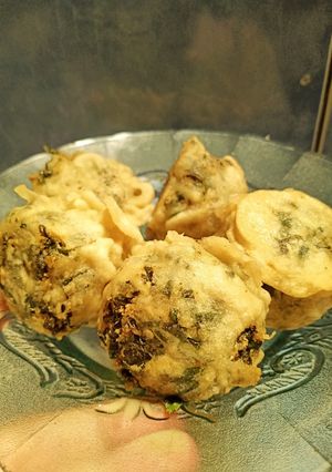 Foto resep Gorengan Rolade Daun Singkong