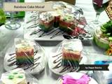 Rainbow Cake Gluten Free