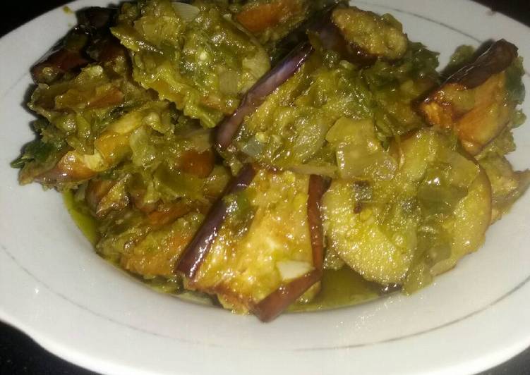 Samba jengkol + terong lado mudo