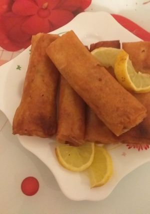 صورة لوصفة بوراك البطاطا والجبن والتونة