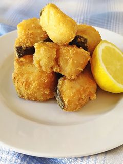 Una foto de Bacalao al limón