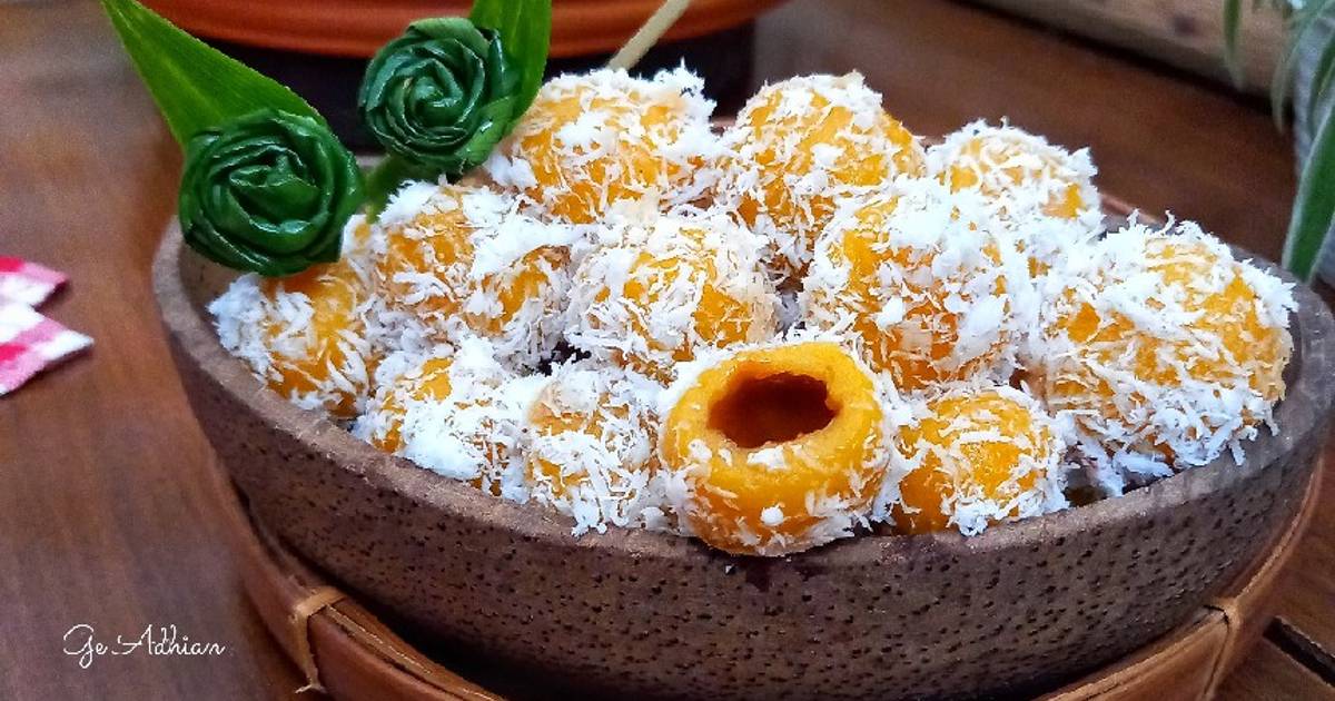 Resep Klepon Labu Kuning Oleh Ge Adhian Cookpad