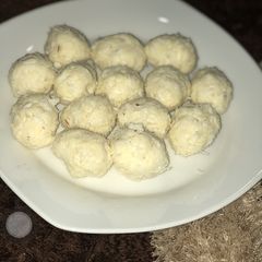 Coconut cookies A picture of Coconut cookies.