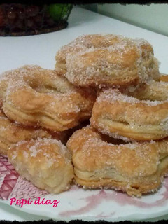 Una foto de Rosquillas de hojaldre