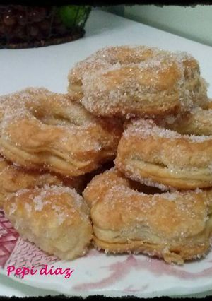 Una foto de Rosquillas de hojaldre