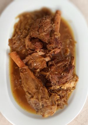 عکسی از دستور 😋چلو گوشت (به سبک پسران کریم مشهد)😋