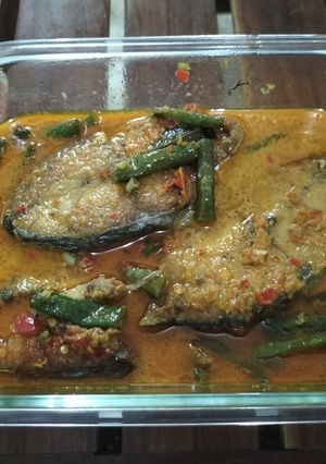 Foto resep Santan Ikan Tenggiri Kacang Panjang