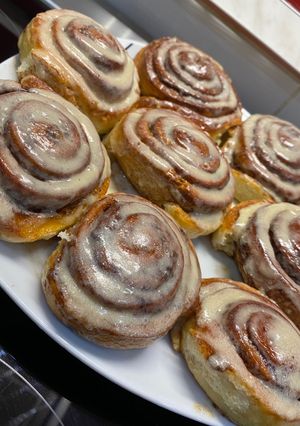 Amerikai fahéjas csiga mascarpone mázzal🐌 recept fotója