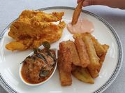 A picture of tumeric chips