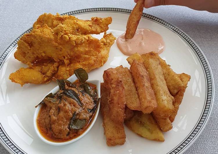 Masala Fish and Chips