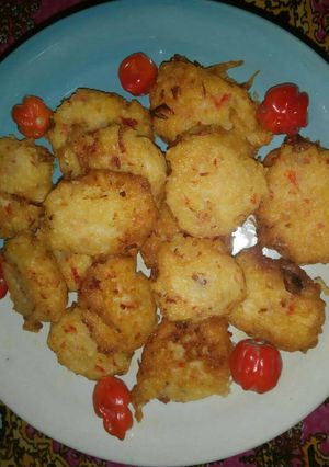 A picture of Water yam mosa.