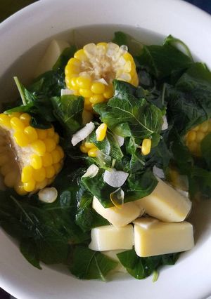 Foto resep Bening Bayam Jagung - non MSG