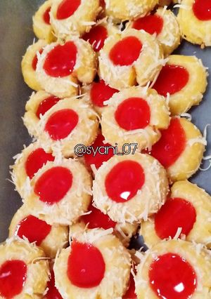 Foto resep Thumbprint cookies/ kue ibu jari no oven no mixer