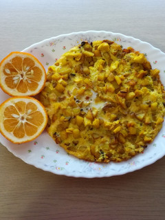 عکسی از دستور املت مرغ و قارچ