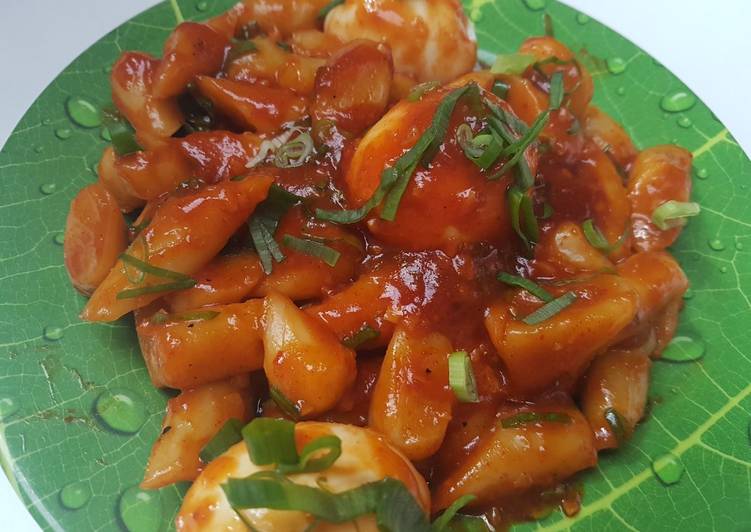 Tteokboki / rice cake korean