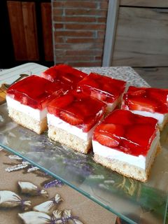 Eper kocka. recept fotója