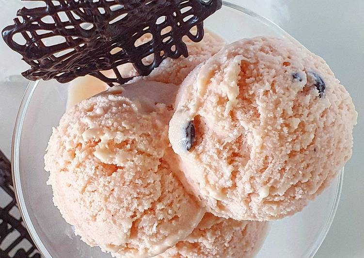Gelato alla pesca