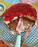 Cheesecake de frambuesas