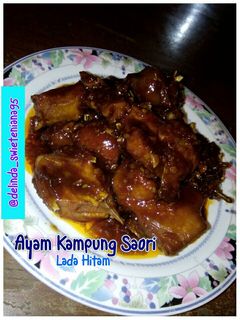 Foto resep Ayam Kampung Saori Lada Hitam