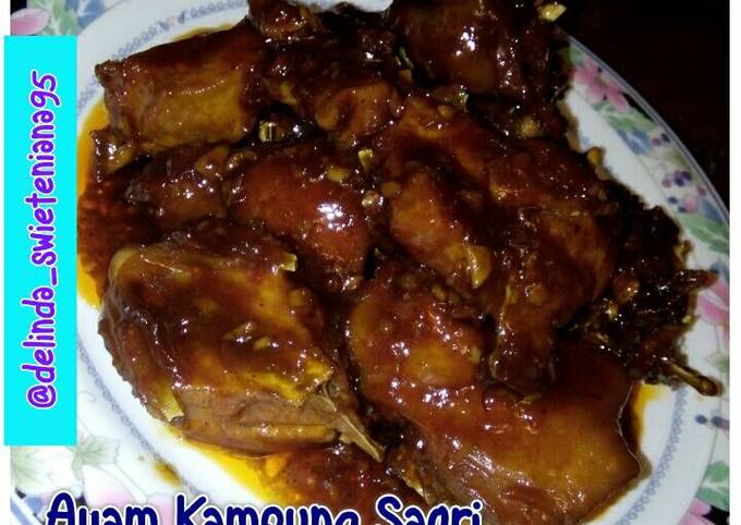 Ayam Kampung Saori Lada Hitam