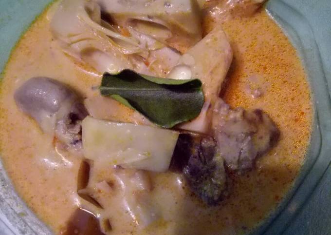 Wajib coba! Resep mudah buat Gulai sayur nangka + ati ampela dijamin nagih banget